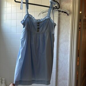 Urban Outfitters blue babydoll dress